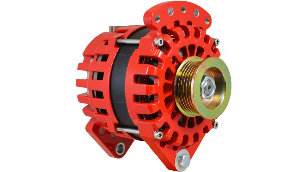 Balmar Alternator 3.15" Dual Foot Saddle K6 Serpentine Pulley - 170A - 12V 74948