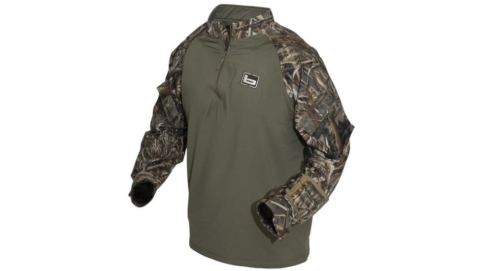 Banded 1/4 Zip Utiility Shirt - MAX5 - Small, Small, B00111