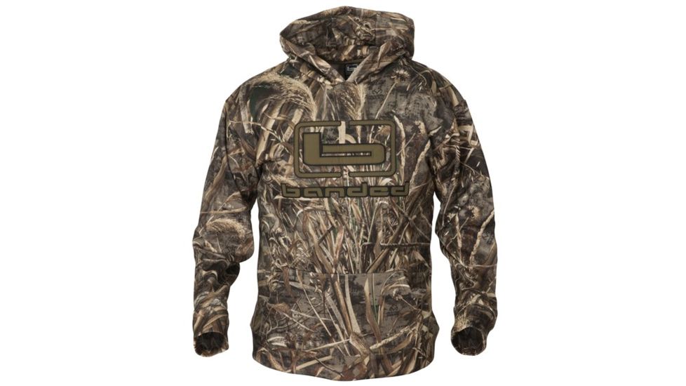 Banded b Logo Hoodie - MAX5 w/ Grey Logo - Medium, B03992