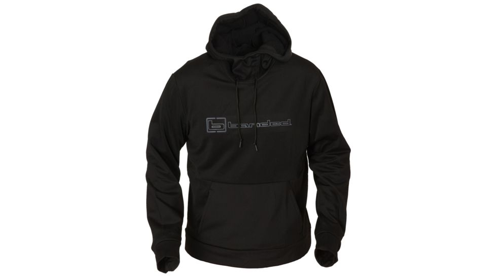 Banded FG-1 Honker Hoodie w/ Banded Logo - Mens, Black, 2XL, B1050010-BK-2XL