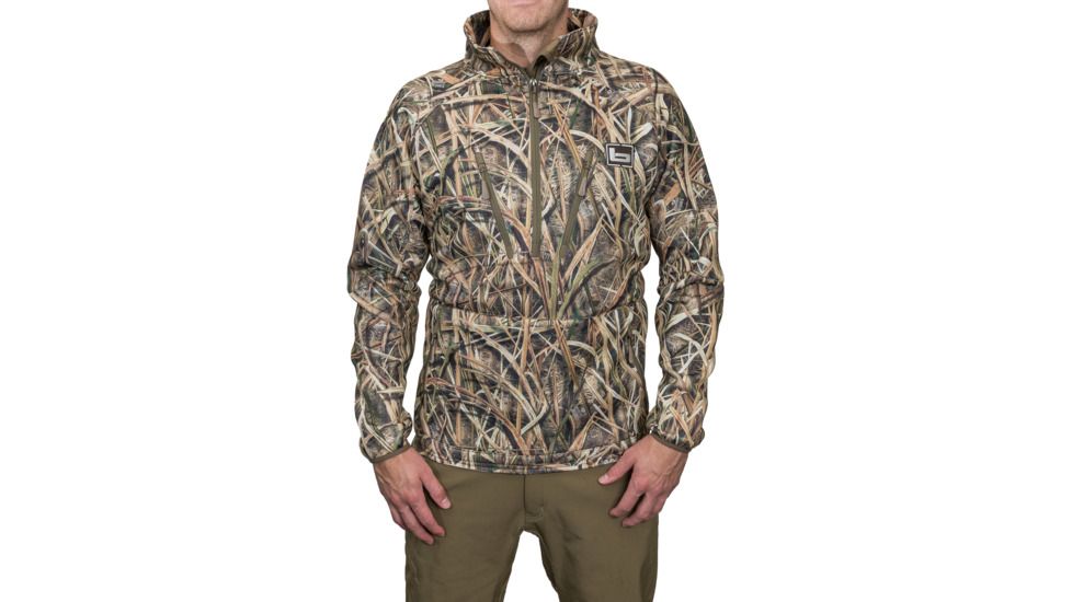 Banded Heavy Tec Fleece 1/2 Zip Pullover - Mens, Blades, Extra Small, B1010026-BD-XS