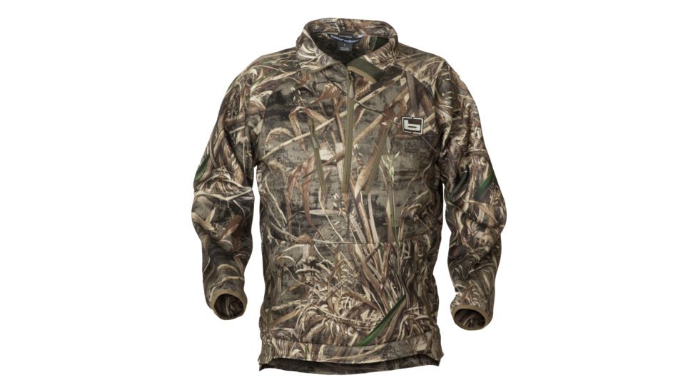 Banded Heavy Tec Fleece 1/2 Zip Pullover - Mens, Max 5, Small, B1010026-M5-S