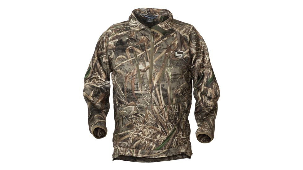 Banded Heavy Tec Fleece 1/2 Zip Pullover - Mens, Max 5, Extra Large, B1010026-M5-XL