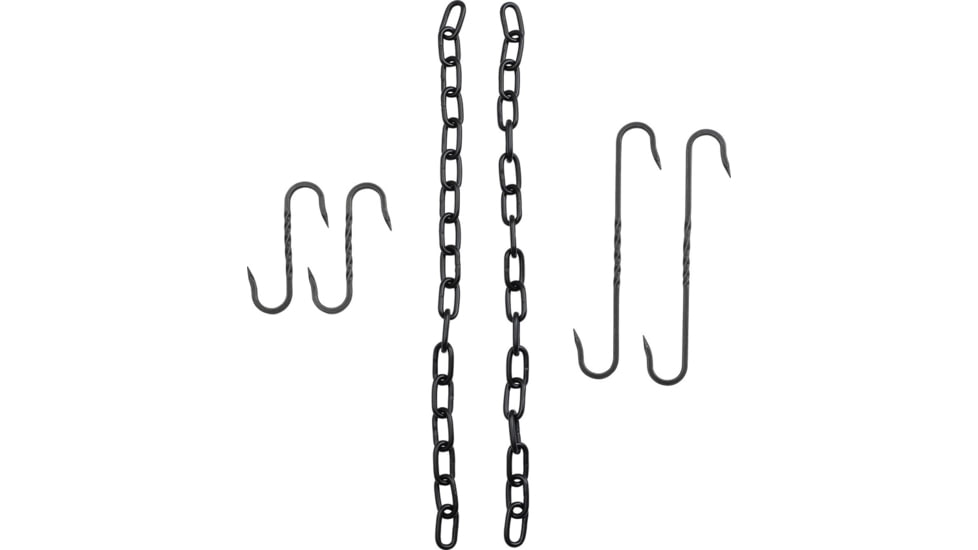 Barebones Cowboy Grill S-Hook Set, 50cm Chains, CKW-474
