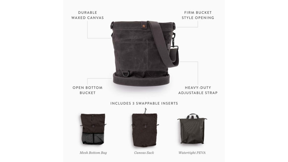 Barebones Foraging Bag, Dark Khaki, GDN-099