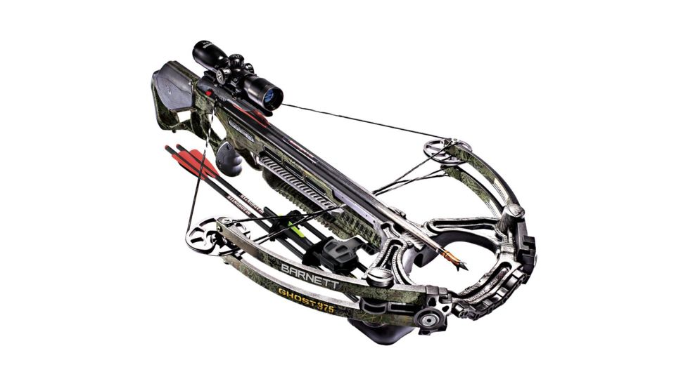 Barnett Crossbows Ghost 375 Crossbow Package / 165 lb Draw Weight, Realtree MAX-1, 78100
