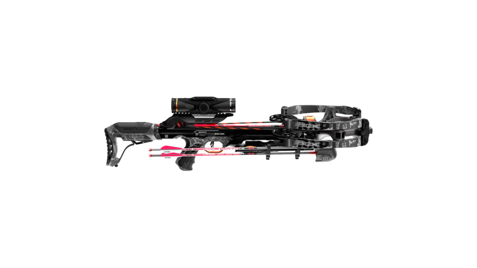 Barnett Crossbows Hyper Raptor 425 BCX Crossbow, 6.9 lbs Package W/BUK OPS Primetime Scope, Black, BAR78239