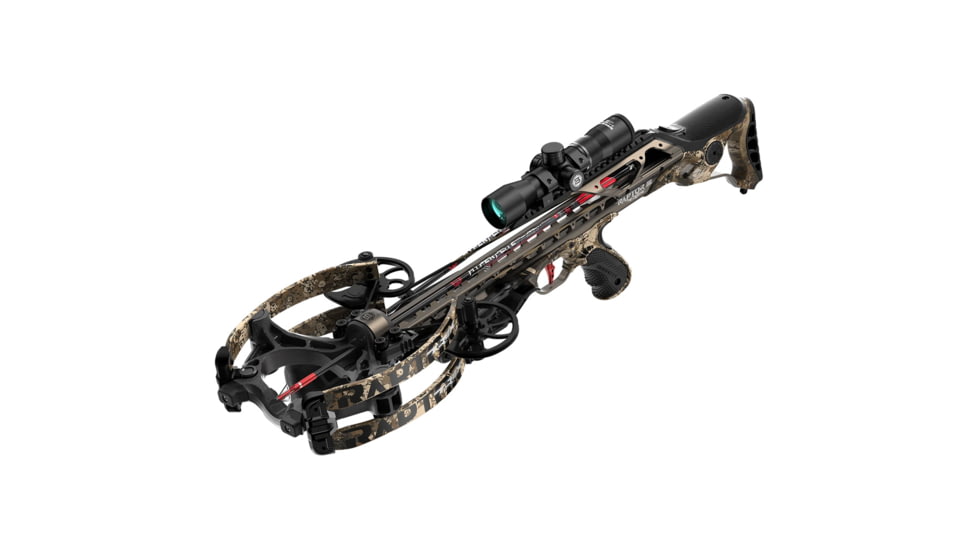 Barnett Hyper Raptor T-Rex Crossbow Package 220lb, 440 FPS, Black, BAR78248