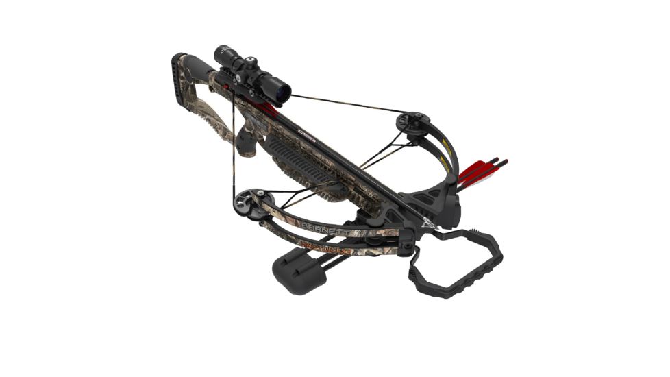 Barnett Crossbows Raptor FX3 Crossbow Package / 150 lb Draw Weight, Realtree Hardwoods HD, 78132
