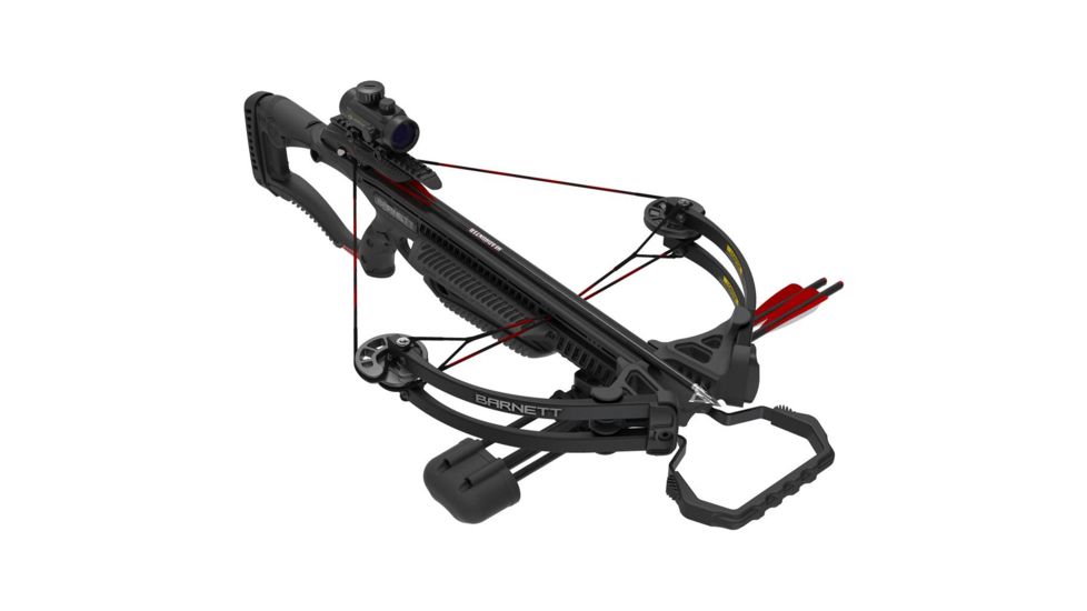 Barnett Crossbows Recruit Tactical Crossbow Package / 140 lb Draw Weight, Black, 78134