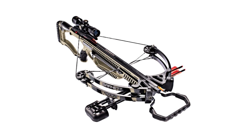 Barnett Crossbows Recruit Terrain Crossbow Package / 140 lb Draw Weight, Tan, 78125