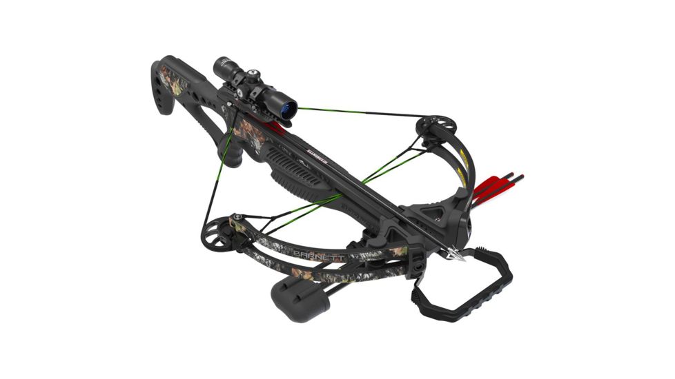 Barnett Crossbows Rogue Crossbow Package / 165 lb Draw Weight, Mossy Oak BreakUp, 78082