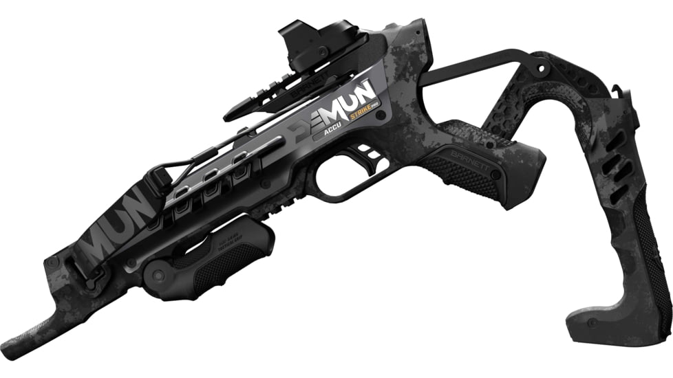 Barnett Crossbows Demun Accu Strike Pro Compact Crossbow, Black, BAR50014