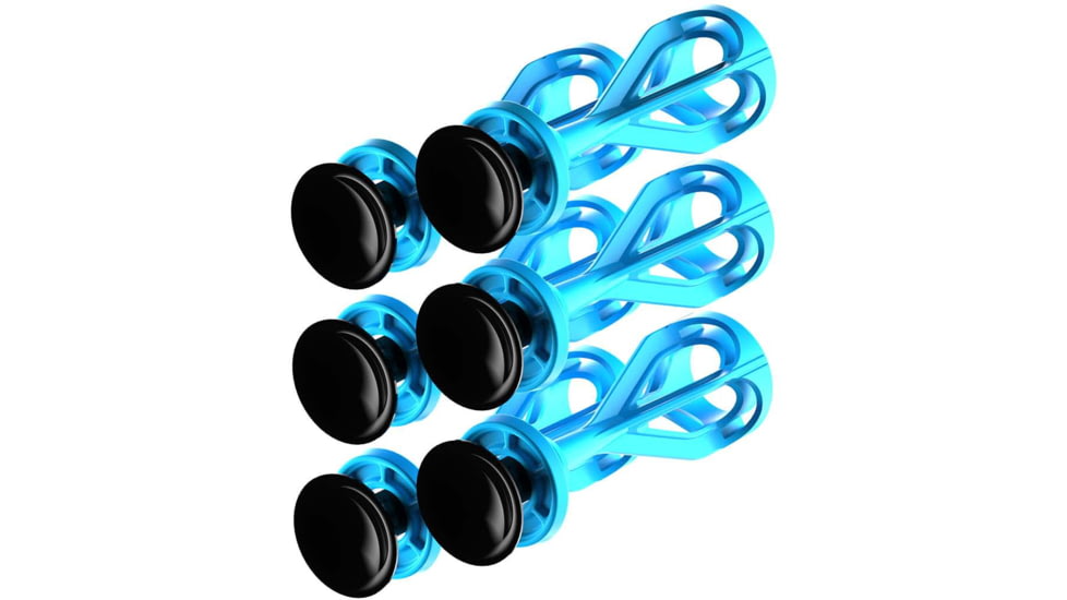 Barnett Phantum Suction Crossbow Darts 6Pk Blue, BAR50029