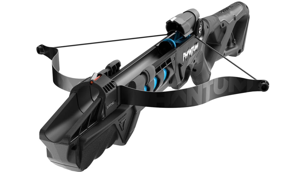 Barnett Phantum Suction Dart Crossbow, Full Size, Black/Blue, BAR50015