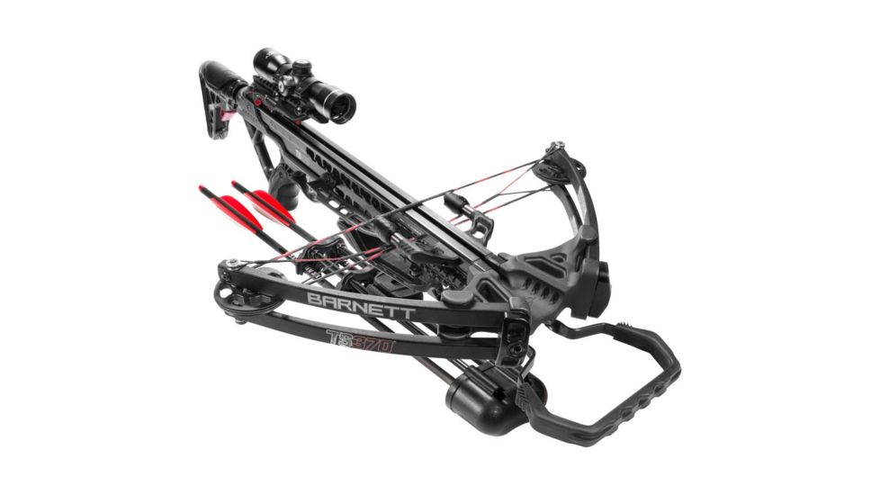 Barnett Crossbows TS370 Crossbow Package, Black, BAR78001