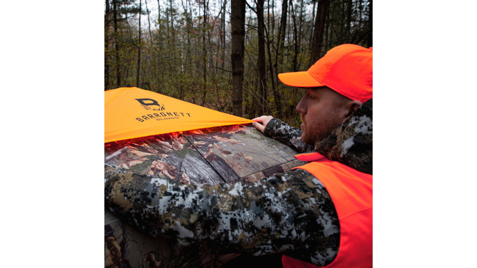 Barronett Blinds 4-Sided Blaze Orange Safety Cap, Blaze Orange, BA706