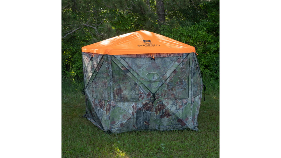 Barronett Blinds 5 Sided Blind Blaze Orange Cap, Blaze Orange, BA704