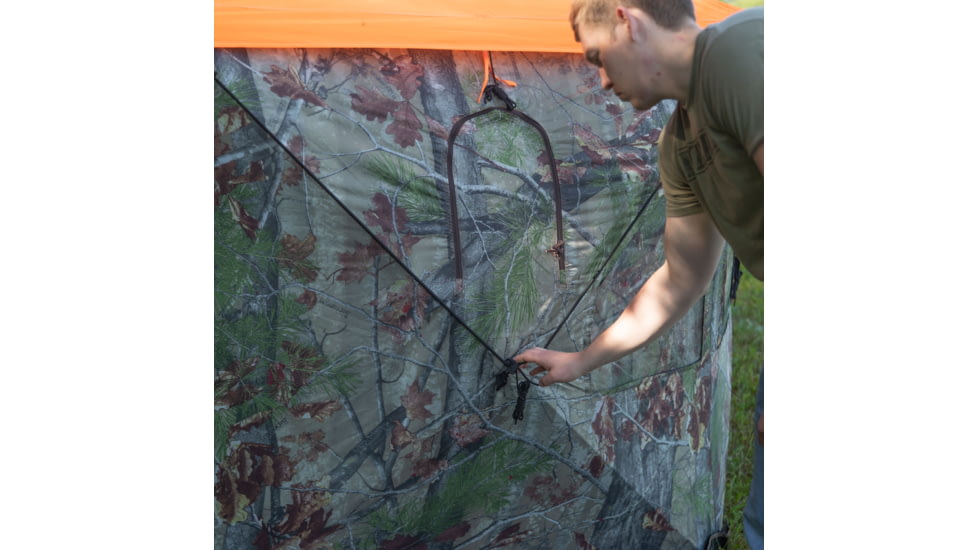 Barronett Blinds 5 Sided Blind Blaze Orange Cap, Blaze Orange, BA704