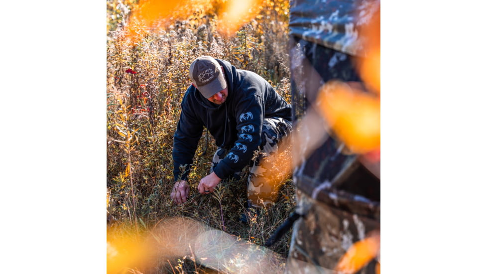 Barronett Blinds Ace 250, Portable Hunting Blind, Large Pop-Up Hub Blind, Panoramic Shooting Windows, Lightweight, Crater Harvest, 67in x 75in x 75in, AC250CH, Crater Harvest, 67in x 75in x 75in, AC250CH