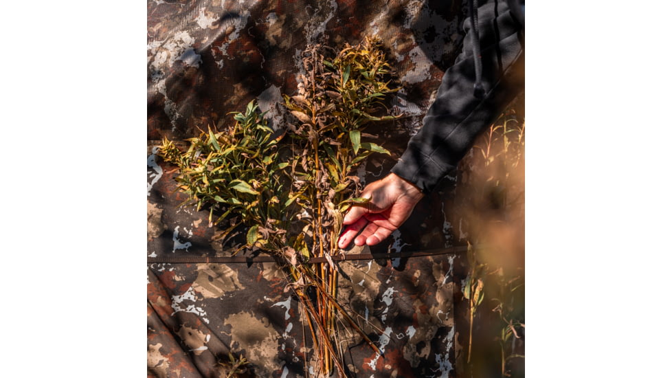 Barronett Blinds Ace 250, Portable Hunting Blind, Large Pop-Up Hub Blind, Panoramic Shooting Windows, Lightweight, Crater Harvest, 67in x 75in x 75in, AC250CH, Crater Harvest, 67in x 75in x 75in, AC250CH