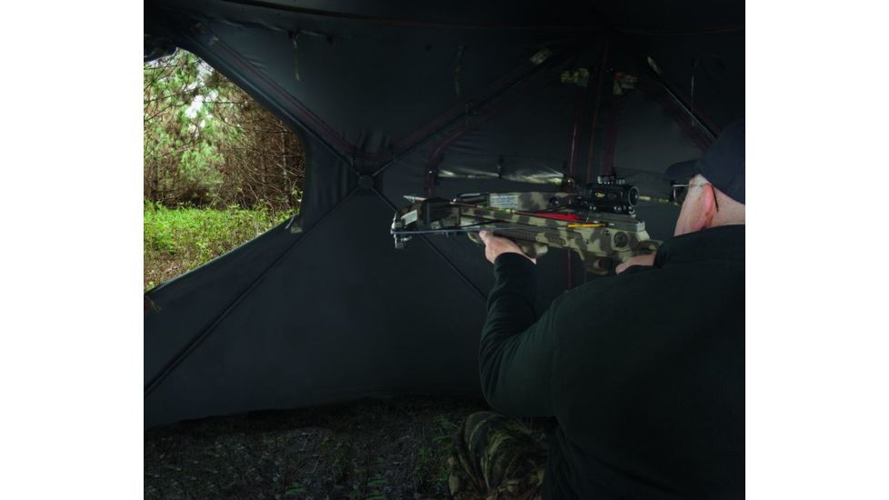 Barronett Blinds Bell Bottom Hunting Blind, Woodland Bloodtrail Camouflage BB01BT