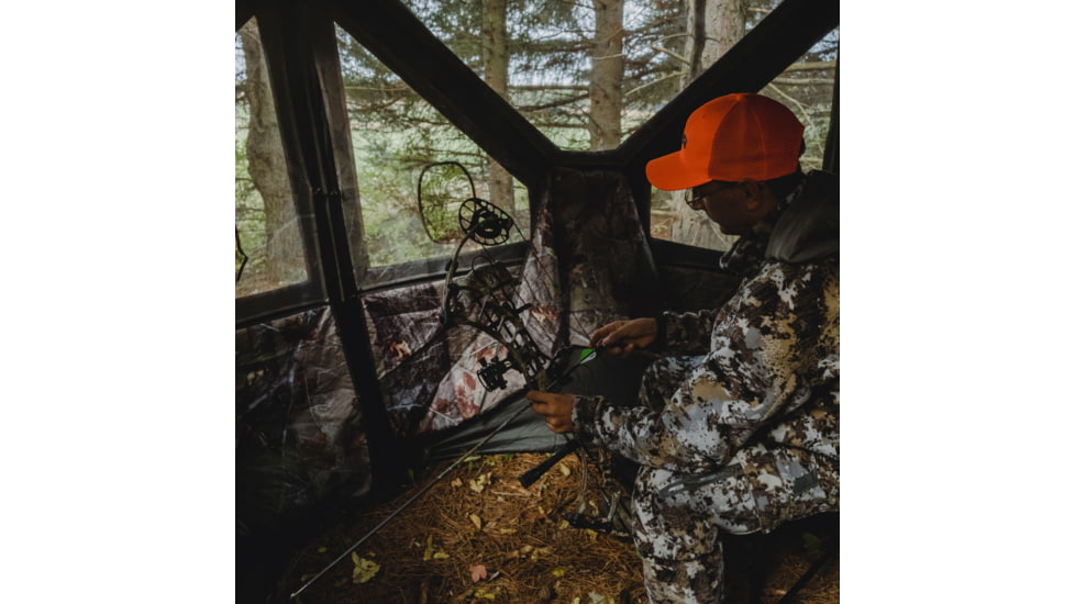 Barronett Blinds Big Cat Hunting Blind, Backwoods Camouflage BC350BW