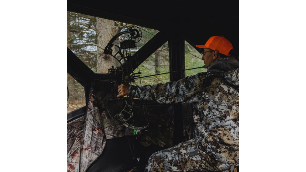 Barronett Blinds Big Cat Hunting Blind, Backwoods Camouflage BC350BW