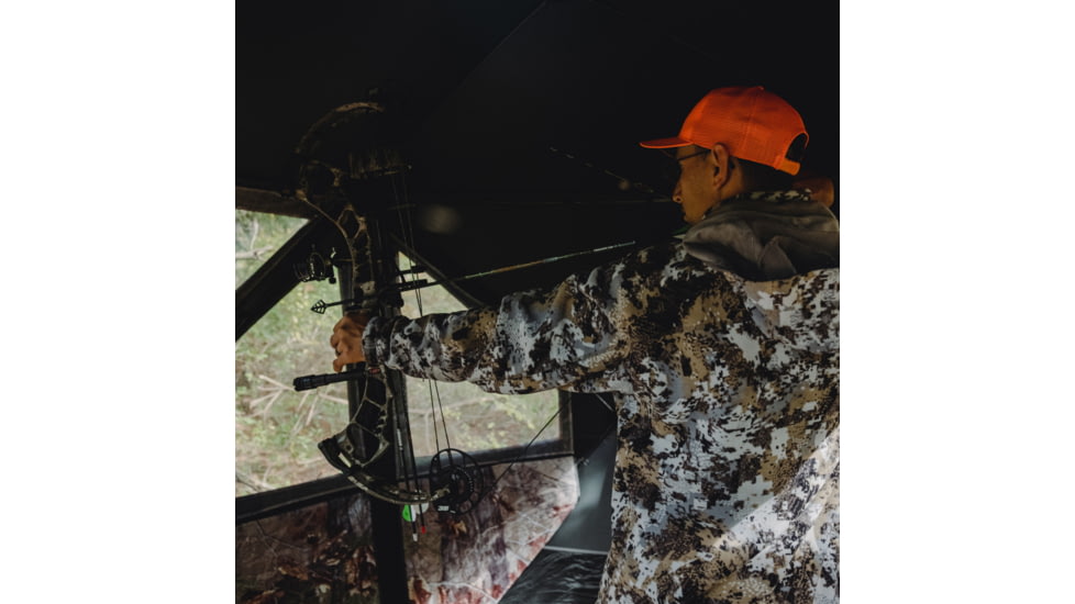 Barronett Blinds Big Cat Hunting Blind, Backwoods Camouflage BC350BW