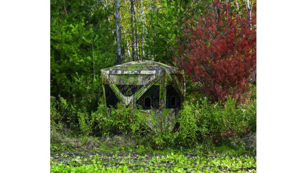Barronett Blinds Big Cat Hunting Blind, Backwoods Camouflage BC350BW