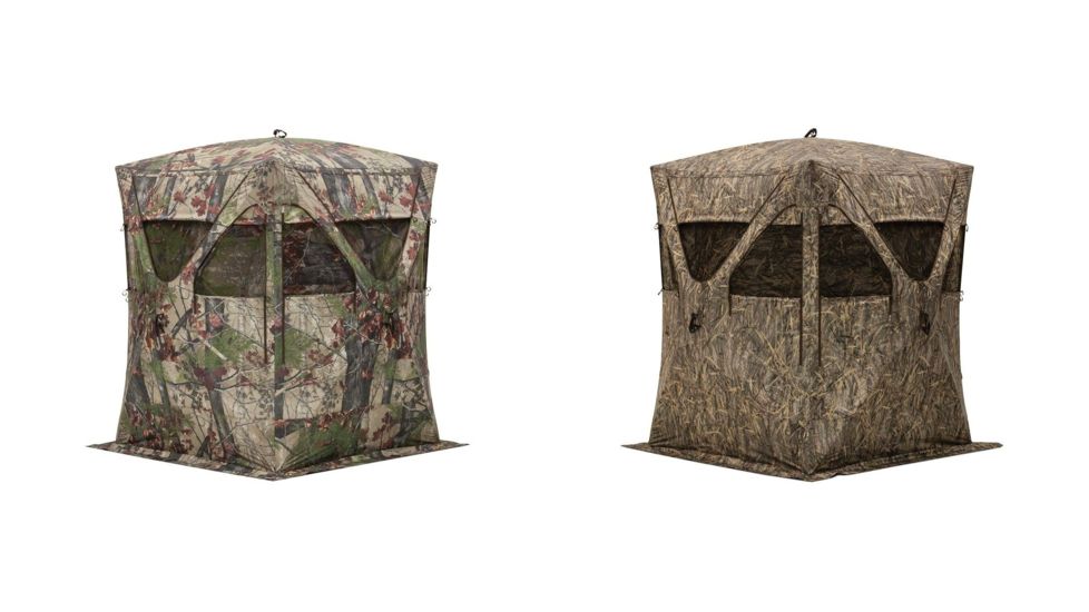 Barronett Blinds Big Mike Hunting Blind, Backwoods Camo, Blades Camo