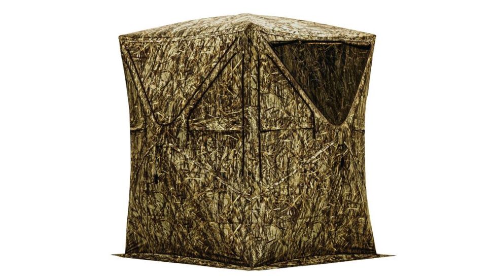Barronett Blinds Big Mike Hunting Blind with BLOODTRAIL, Blades Camouflage BM01BB