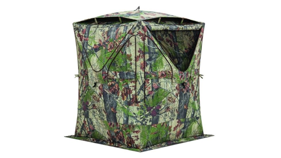 Barronett Blinds Big Mike Hunting Blind with Vent, Backwoods Camouflage BMV01BW