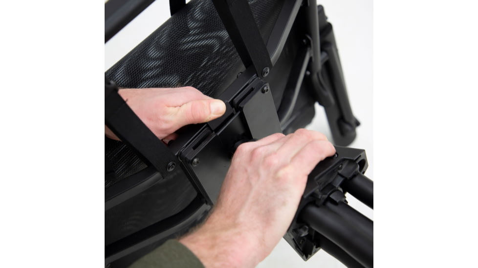 Barronett Blinds Deluxe Wide 360 Swivel Chair, Black, BC107