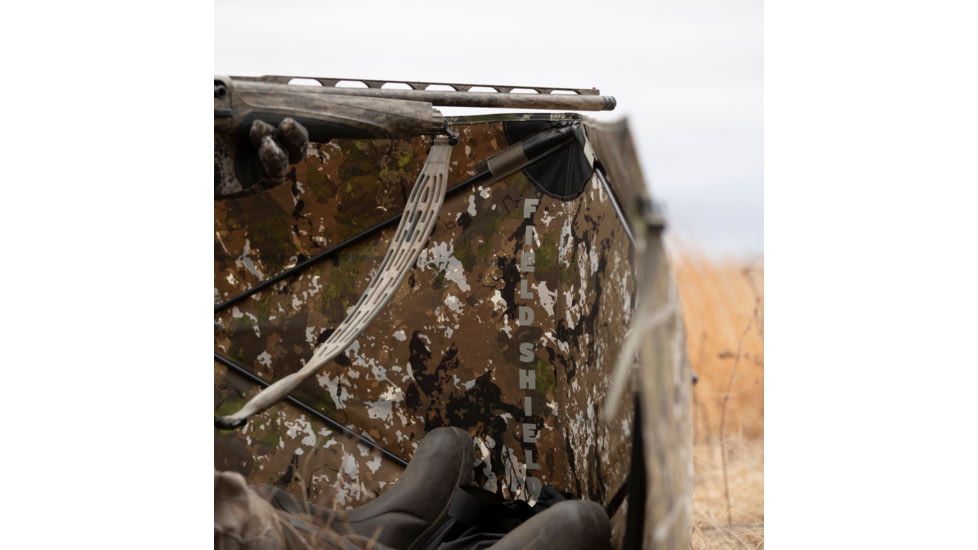 Barronett Blinds Field Shield Portable Hunting Panel Blind, Crater Thrive, 1-Person, FS100CT