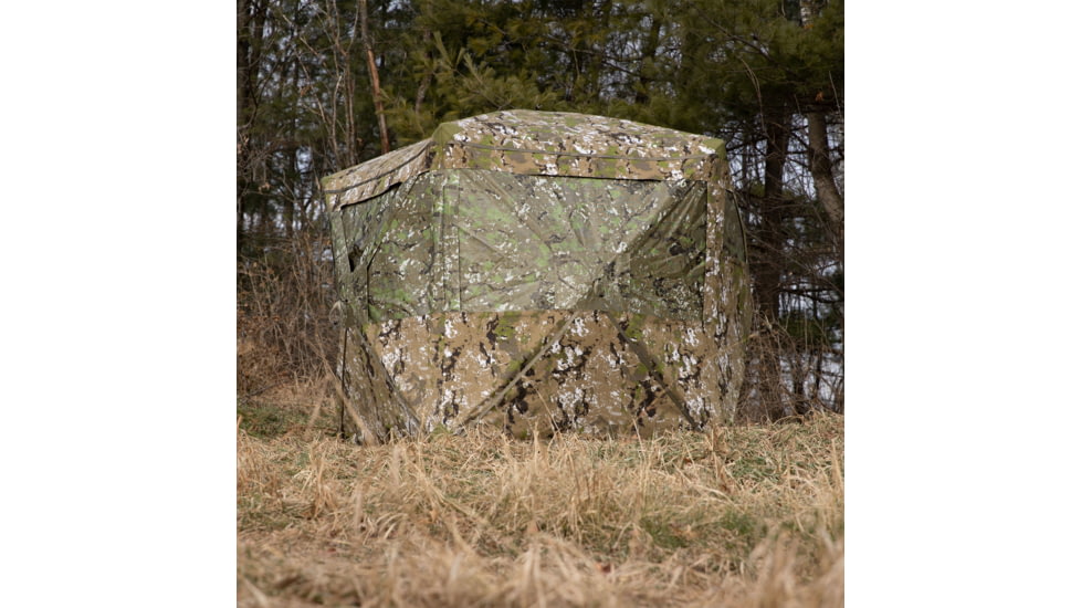 Barronett Blinds Hi-Five 5 Sided Hunting Blind, Crater Thrive, 4-Person, HF550CT