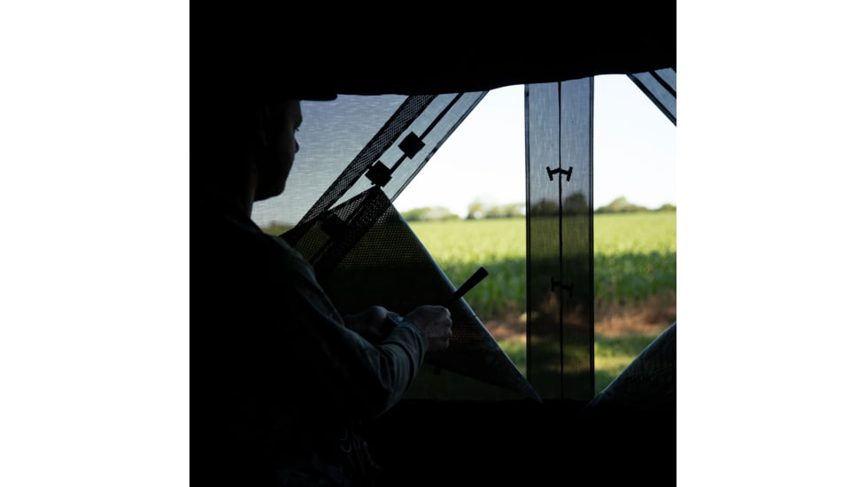 Barronett Blinds Hi-Five 5 Sided Hunting Blind, Crater Thrive, 4-Person, HF550CT