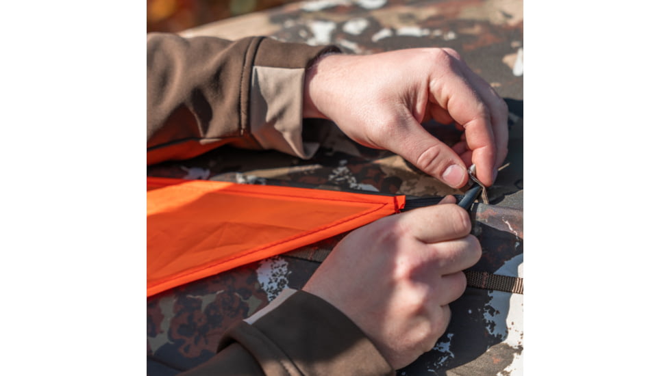 Barronett Blinds Overwatch, Portable Hunting Blind, View-Through Mesh, Silent Shooting Windows, Crater Harvest, 75in x 88in x 88in, VR400CH, Crater Harvest, 75in x 88in x 88in, VR400CH