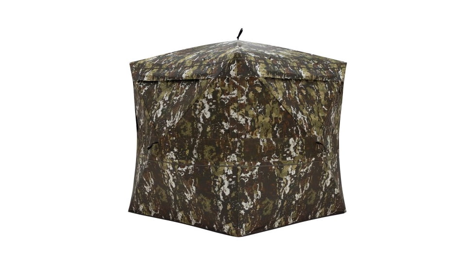 Barronett Blinds Overwatch, Portable Hunting Blind, View-Through Mesh, Silent Shooting Windows, Crater Harvest, 75in x 88in x 88in, VR400CH, Crater Harvest, 75in x 88in x 88in, VR400CH