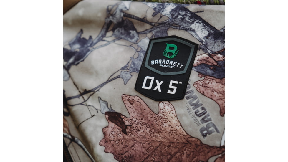 Barronett Blinds Ox 5 Hub Blind, Backwoods Camo, BX550BW