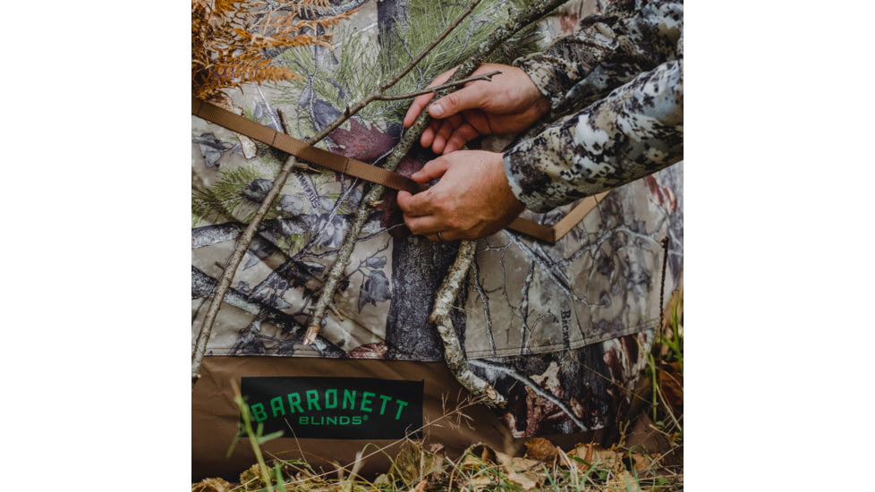 Barronett Blinds Ox 5 Hub Blind, Backwoods Camo, BX550BW