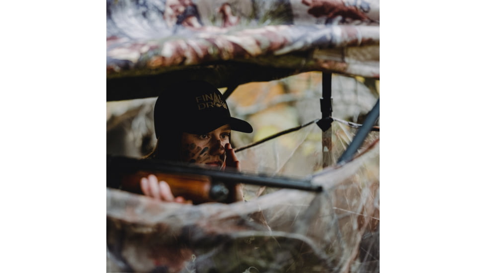 Barronett Blinds Ox 5 Hub Blind, Backwoods Camo, BX550BW