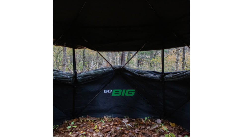 Barronett Blinds Ox 5 Portable Hunting Blind, Crater Harvest, 4-Person, BX550CH