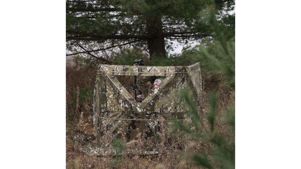 Barronett Blinds Panel Face-Off Hunting Blind, Crater Thrive, Adjustable, FA101CT