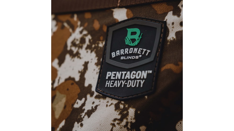 Barronett Blinds Pentagon Hunting Blind, Crater Harvest, 72 x 96 x 96, PTHD550CH