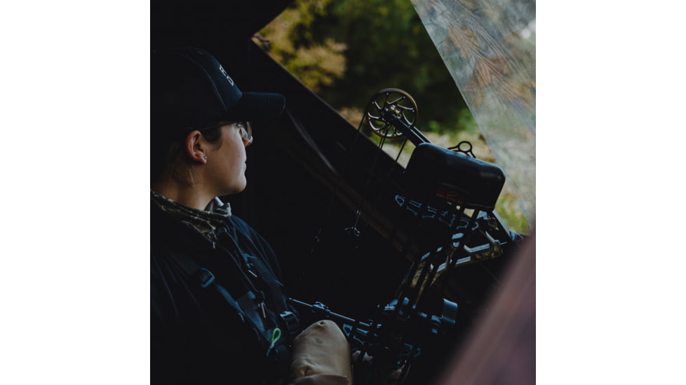 Barronett Blinds Prowler 350 Hunting Blind, Bloodtrail Woodland Camo, 012642022289