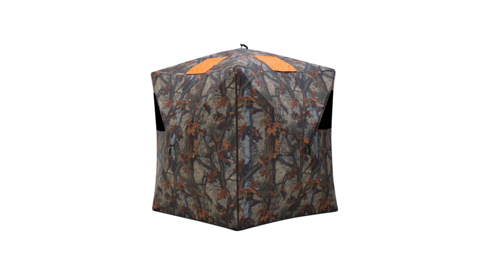 Barronett Blinds Road Runner Hunting Blind, Bloodtrail Woodland, 2-Person, RR200BT