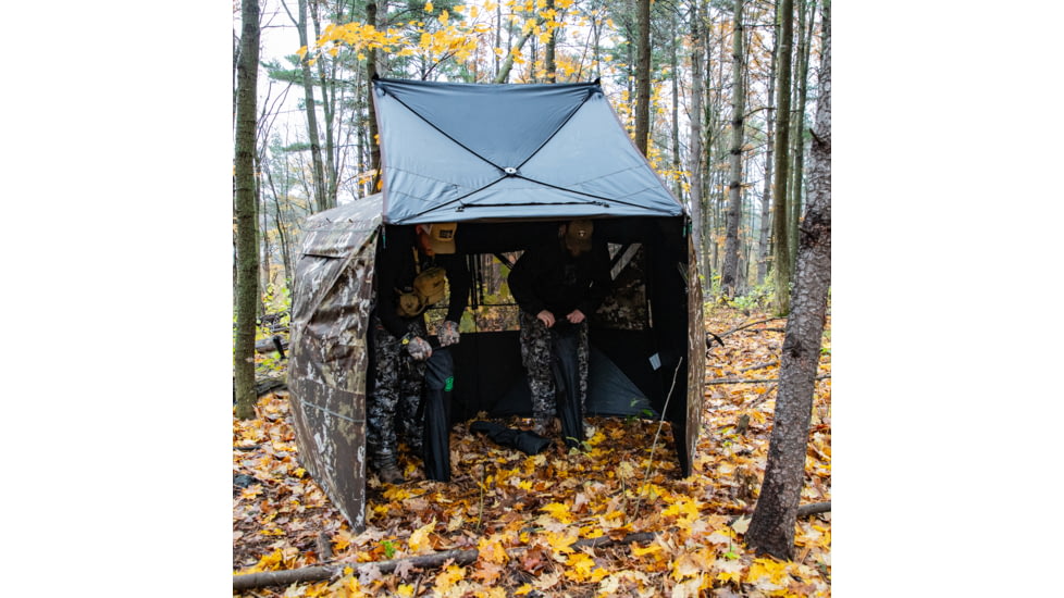 Barronett Blinds Spy 5 Portable Hunting Blind, Crater Harvest, 4-Person, SP500CH