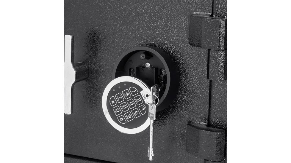 Barska 0.72/0.78 Cubic Ft Locker Depository Safe, Black, Large, AX13310