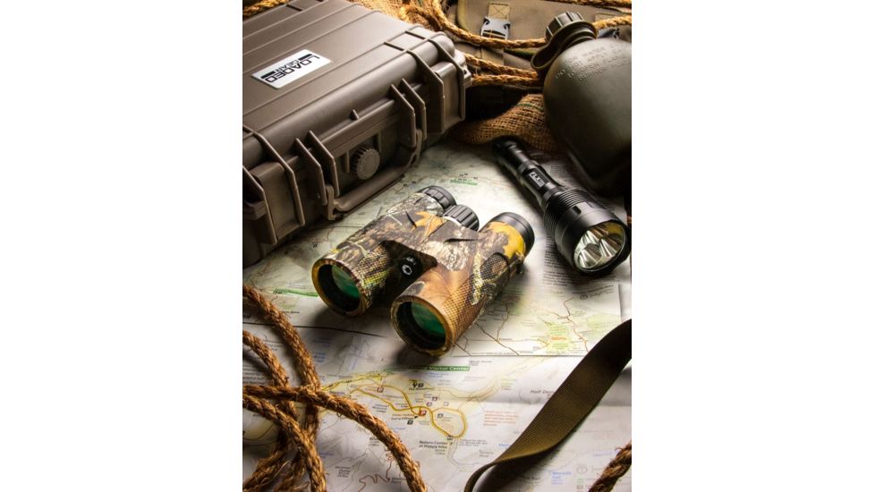 Barska 10x42 WP Blackhawk, Bak-4, Green Lens, Mossy Oak Break-Up, Black AB11850